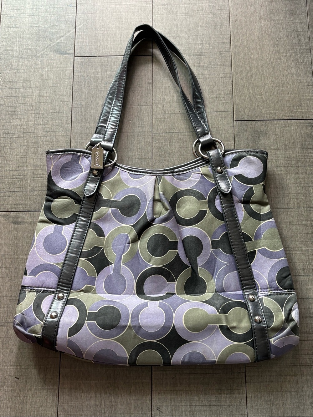 🔮Coach🔮2010-2011 Alexandra Outline Op Art Tote Bag